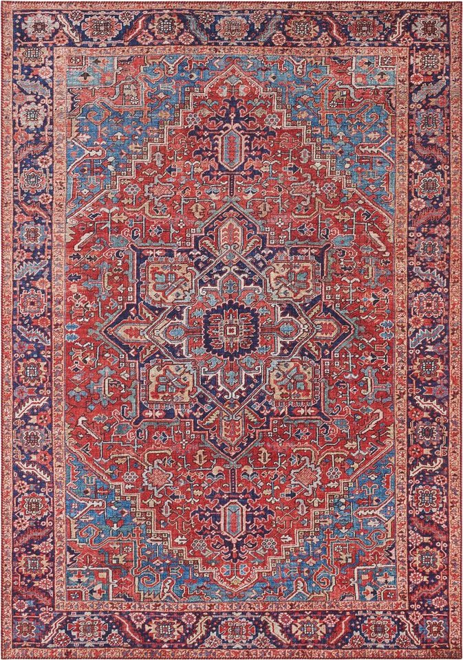 Teppich Amata, NOURISTAN, rechteckig, Höhe: 5 mm, Orientalisch, Orient, Vintage, Wohnzimmer, Schlafzimmer, Esszimmer von NOURISTAN