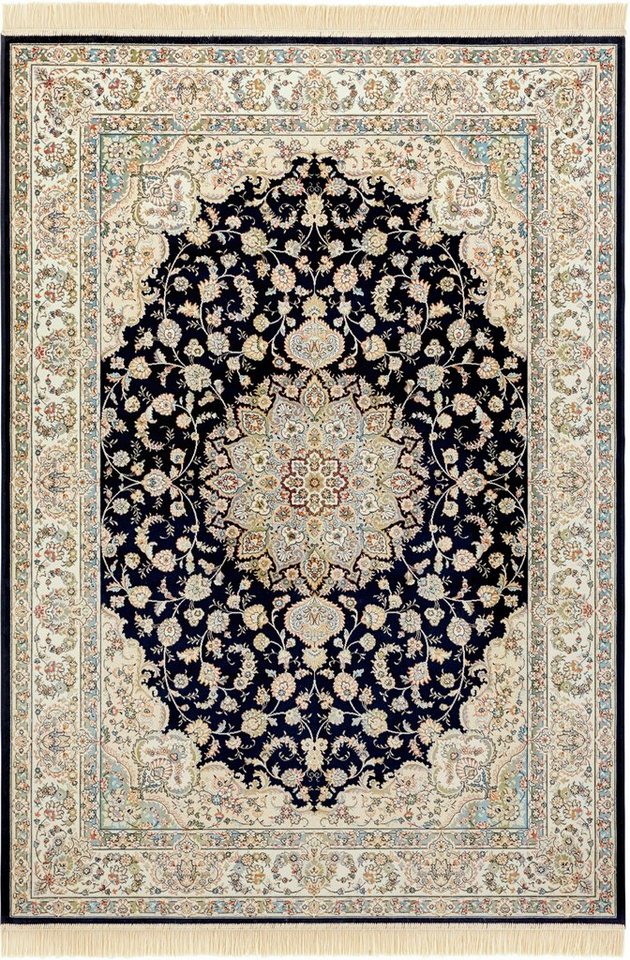 Teppich Antik Nain, NOURISTAN, rechteckig, Höhe: 5 mm, Orientalisch mit Fransen, Orient, Wohnzimmer, Schlafzimmer, Esszimmer von NOURISTAN