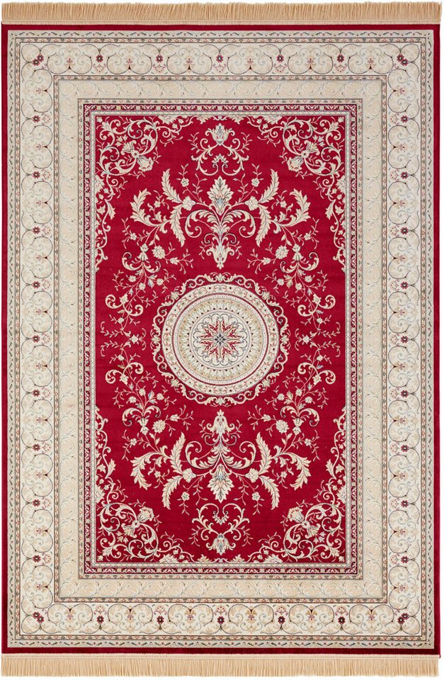 Teppich Antik Negar, NOURISTAN, rechteckig, Höhe: 5 mm, Orientalisch mit Fransen, Orient, Wohnzimmer, Schlafzimmer, Esszimmer von NOURISTAN