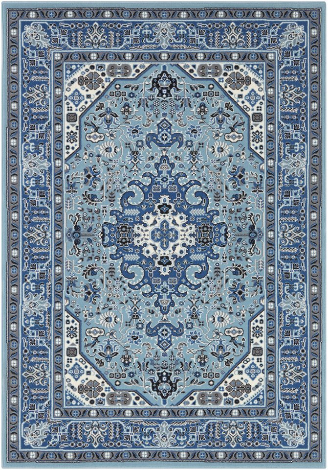 Teppich Skazar Isfahan, NOURISTAN, rechteckig, Höhe: 9 mm, Kurzflor, Orient, Teppich, Vintage, Esszimmer, Wohnzimmer, Flur von NOURISTAN