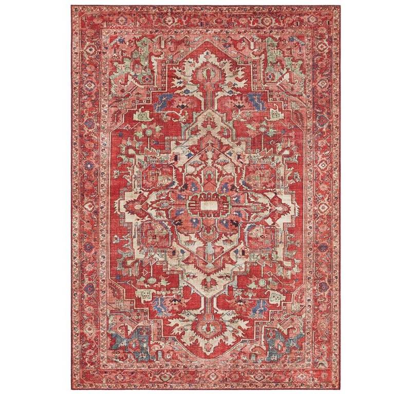 NOURISTAN Teppich Vintage Teppich Leta Orientrot, rechteckig, Höhe: 5 mm NOURISTAN Teppich Vintage Teppich Leta Orientrot, rechteckig, Höhe: 5 mm von NOURISTAN