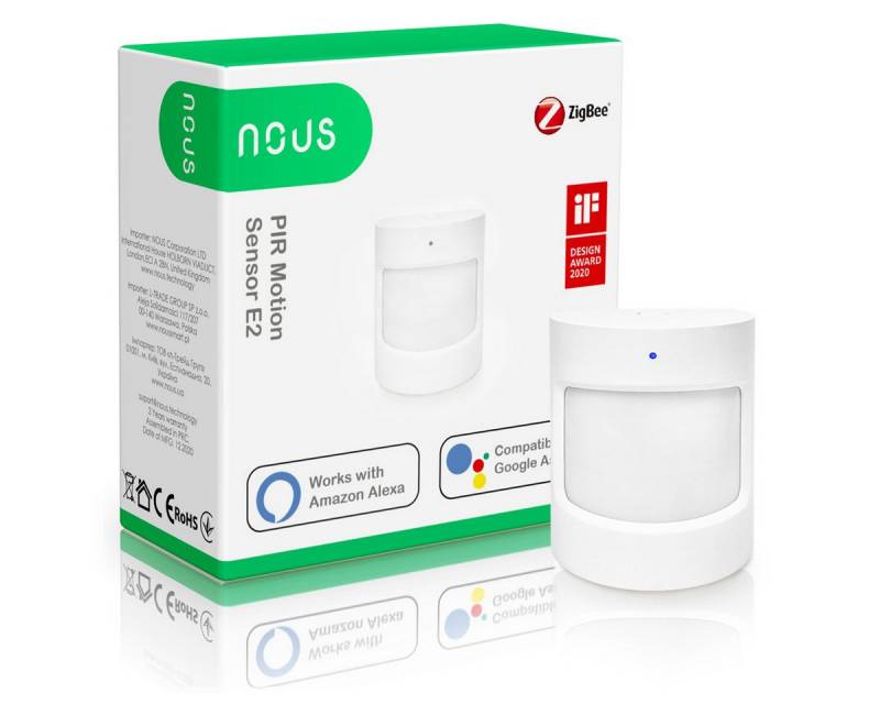 NOUS Bewegungsmelder Nous E2 Smarter Bewegungssensor, ZigBee von NOUS