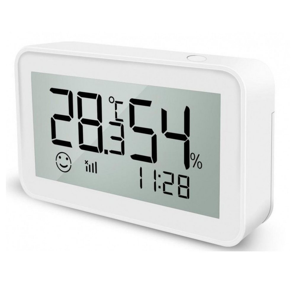 NOUS Raumluft-Qualitätssensor Thermometer + Hygrometer - Temperatursensor-- weiss von NOUS