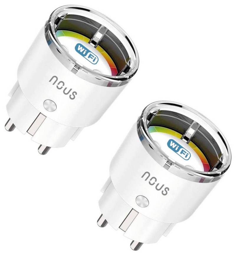 NOUS WLAN-Steckdose Nous A1 Smarte Steckdose, WLAN, 2er Set NOUS WLAN-Steckdose Nous A1 Smarte Steckdose, WLAN, 2er Set von NOUS