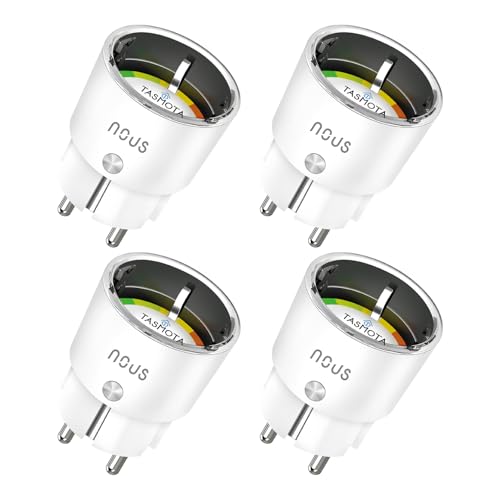 Tasmota Socket NOUS A1T, Smallest WiFi ESP8266 Smart Plug, 16A Mini WiFi Sockets with Power Consumption, Electricity Meter, Timer, Compatible with Alexa, Google Home Assistant, Domoticz, MQTT, 2.4G Tasmota Socket NOUS A1T, Smallest WiFi ESP8266 Smart Plug, 16A Mini WiFi Sockets with Power Consumption, Electricity Meter, Timer, Compatible with Alexa, Google Home Assistant, Domoticz, MQTT, 2.4G von NOUS