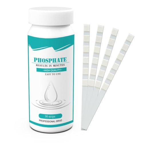 NOUVARis Multiparameter-Wassertest Phosphat-Teststreifen für Aquarien und Teiche. Einfach Anzuwenden, Schnelles Ergebnis. von NOUVARis