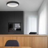 Led Deckenleuchten Albi in Schwarz 32W 1950lm - black - Nova Luce von NOVA LUCE