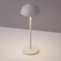 Led Akku Tischleuchte Rose in Weiß 1W 207lm IP54 - white - Nova Luce von NOVA LUCE