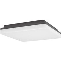 Led Deckenleuchte Tommy in Dunkelgrau 24W 1920lm IP54 - grey - Nova Luce von NOVA LUCE