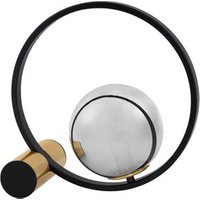 NOVA LUCE Tischleuchte »Neso«, LED, 1-flammig, goldfarben/schwarz/rauchgrau - goldfarben | schwarz | grau von NOVA LUCE