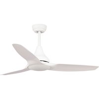 NOVA LUCE Ventilator »Samoa «, LED, weiß - weiss von NOVA LUCE