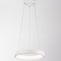 Led Pendelleuchte Albi in Weiß 32W 1950lm - white - Nova Luce von NOVA LUCE