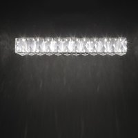 Nova Luce - led Wandleuchte Corona in Transparent 8W 480lm - transparent von NOVA LUCE