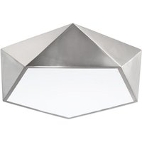 Nova Luce Deckenleuchte Darius in Nickel-matt E27 4-flammig - grey von NOVA LUCE