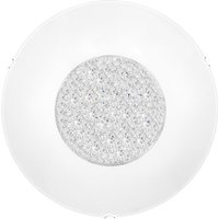 Deckenleuchte Era in Weiß und Transparent E27 3-flammig - white - Nova Luce von NOVA LUCE