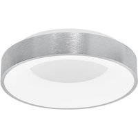 Nova Luce LED Deckenleuchten Rando Thin in Silber-gebürstet 30W - grey von NOVA LUCE