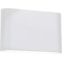 Nova Luce LED Wandleuchte Soho in Weiß 2x 5W 800lm IP54 - white von NOVA LUCE