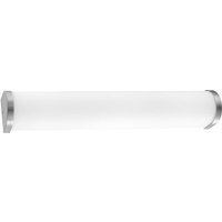 Nova Luce Spiegelleuchte Polo in Weiß und Silber E14 3-flammig - white von NOVA LUCE