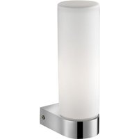 Nova Luce - Wandleuchte Polo in Weiß und Chrom E14 1-flammig IP44 - white von NOVA LUCE