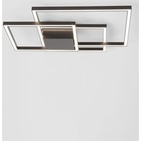 Led Deckenleuchten Bilbao in Schwarz 42W 2650lm - black - Nova Luce von NOVA LUCE