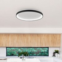 Led Deckenleuchten Pertino in Schwarz 48W 2880lm - black - Nova Luce von NOVA LUCE