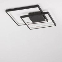 Led Deckenleuchten Porto in Schwarz 2x15W 2030lm - black - Nova Luce von NOVA LUCE