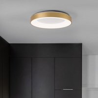 Nova Luce - led Deckenleuchten Rando Thin in Gold-gebürstet 50W - yellow von NOVA LUCE