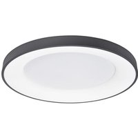 Nova Luce - led Deckenleuchten Rando Thin in Schwarz-satiniert 50W - black von NOVA LUCE