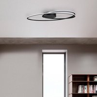 Led Deckenleuchten Viareggio in Schwarz 28W 1950lm - black - Nova Luce von NOVA LUCE