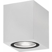 Nova Luce - Wandleuchte Nero in Weiß GU10 1-flammig IP54 eckig - white von NOVA LUCE