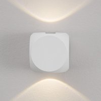 Nova Luce - led Wandleuchte Zari in Weiß 2x 1W 285lm IP54 - white von NOVA LUCE