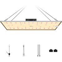 NovaGrove Pflanzenlampe LED Vollspektrum, 200W Grow Lampe für Growbox 60x120cm, Grow Light mit Dimmbar & Daisy Chain, EC20 NovaGrove Pflanzenlampe LED Vollspektrum, 200W Grow Lampe für Growbox 60x120cm, Grow Light mit Dimmbar & Daisy Chain, EC20 von NOVAGROVE