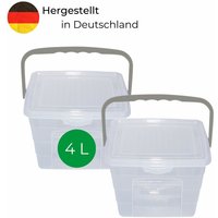 Novaliv - 2x Aufbewahrungsbox Box + Deckel von NOVALIV