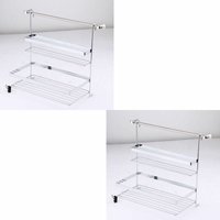 2x Novaliv Küchenregal Küchenleiste von NOVALIV