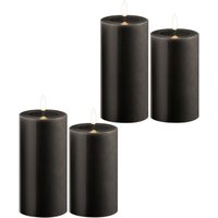 2x Novaliv LED-Kerze Echtwachskerzen mit LED, mit Timerfunktion, ohne Batterien von NOVALIV