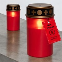 2x Novaliv led Kerze Rot 2x Novaliv led Kerze Rot von NOVALIV
