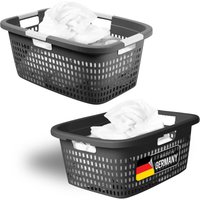 2x Novaliv Wäschekorb Wäschekorb-Set 25L + 40L 2x Novaliv Wäschekorb Wäschekorb-Set 25L + 40L von NOVALIV