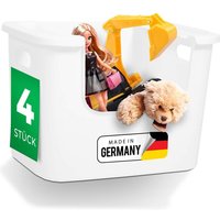 4x Novaliv Aufbewahrungsbox Regalstapelbox von NOVALIV