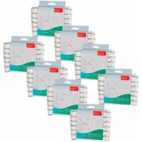 4x Novaliv Wischmopp 100% Polyester, bis 40°C waschbar 4x Novaliv Wischmopp 100% Polyester, bis 40°C waschbar von NOVALIV