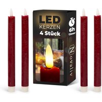 4x Novaliv led Kerze Echtwachskerzen von NOVALIV