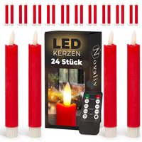 Novaliv - 24x led Kerze Echtwachskerzen Novaliv - 24x led Kerze Echtwachskerzen von NOVALIV
