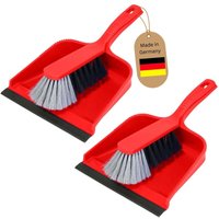 2x Novaliv Kehrgarnitur Handfeger und Kehrblech 2x Novaliv Kehrgarnitur Handfeger und Kehrblech von NOVALIV
