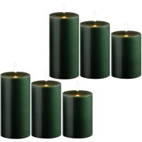 Novaliv - 2x LED-Kerze Echtwachskerzen mit led, mit Timerfunktion, ohne Batterien Novaliv - 2x LED-Kerze Echtwachskerzen mit led, mit Timerfunktion, ohne Batterien von NOVALIV