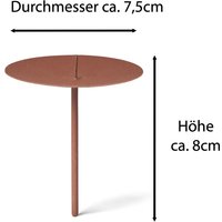 4x Novaliv Kerzenständer Kerzenpick, Kerzenpin, Kerzenhalter, 4x Mit Dorn 7,5 cm rost 4x Novaliv Kerzenständer Kerzenpick, Kerzenpin, Kerzenhalter, 4x Mit Dorn 7,5 cm rost von NOVALIV