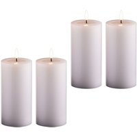 Novaliv - 4x LED-Kerze Echtwachskerzen mit led, mit Timerfunktion, ohne Batterien Novaliv - 4x LED-Kerze Echtwachskerzen mit led, mit Timerfunktion, ohne Batterien von NOVALIV