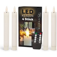 Novaliv - 4x led Kerze Echtwachskerzen Novaliv - 4x led Kerze Echtwachskerzen von NOVALIV