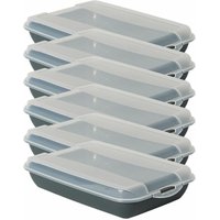 6x Novaliv Frischhaltedose Aufschnittsbox von NOVALIV