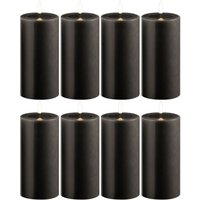 Novaliv - 8x LED-Kerze Echtwachskerzen mit led, mit Timerfunktion, ohne Batterien Novaliv - 8x LED-Kerze Echtwachskerzen mit led, mit Timerfunktion, ohne Batterien von NOVALIV