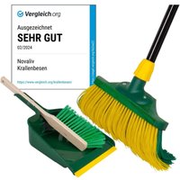 Novaliv - Kehrgarnituren Besenkopf mit Stiel und Handfeger mit Kehrschaufel Novaliv - Kehrgarnituren Besenkopf mit Stiel und Handfeger mit Kehrschaufel von NOVALIV