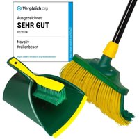 Novaliv - Kehrgarnituren Besenkopf mit Stiel und Handfeger mit Kehrschaufel Novaliv - Kehrgarnituren Besenkopf mit Stiel und Handfeger mit Kehrschaufel von NOVALIV